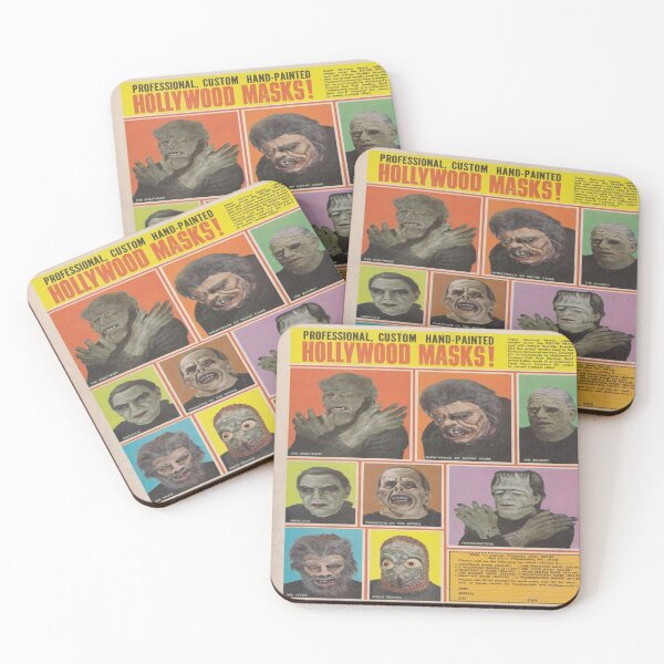 Item preview, Hollywood Monster Masks designed and sold by DukeGroovy.