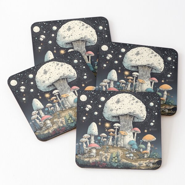 Item preview, Moon 'Shrooms designed and sold by Deep-Indigo.