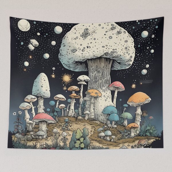 Item preview, Moon 'Shrooms designed and sold by Deep-Indigo.