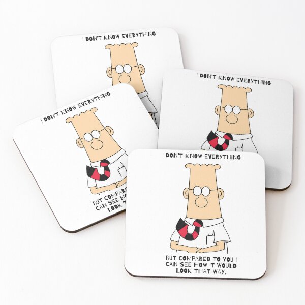 Item preview, Dilbert I Don_t Know Everything  designed and sold by rexcrai.