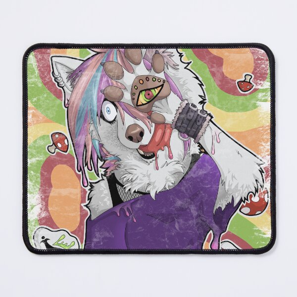 Item preview, Tripping Wolf - transparent grunge effect designed and sold by Kaiyatal.