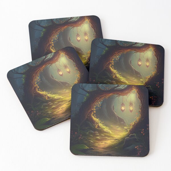 Item preview, Fairy Path In The Woods designed and sold by ScenicSerenity.