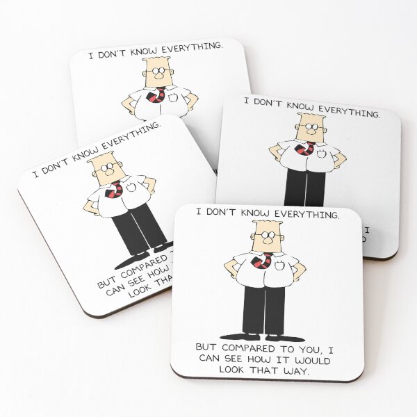 Item preview, Dilbert I Don_t Know Everything  designed and sold by rexcrai.