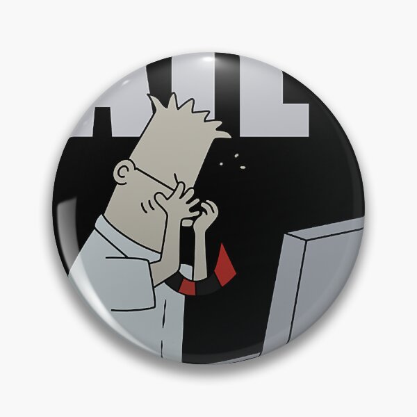 Item preview, Dilbert Mens T Shirt Fail Distraught Dilbert At designed and sold by rexcrai.