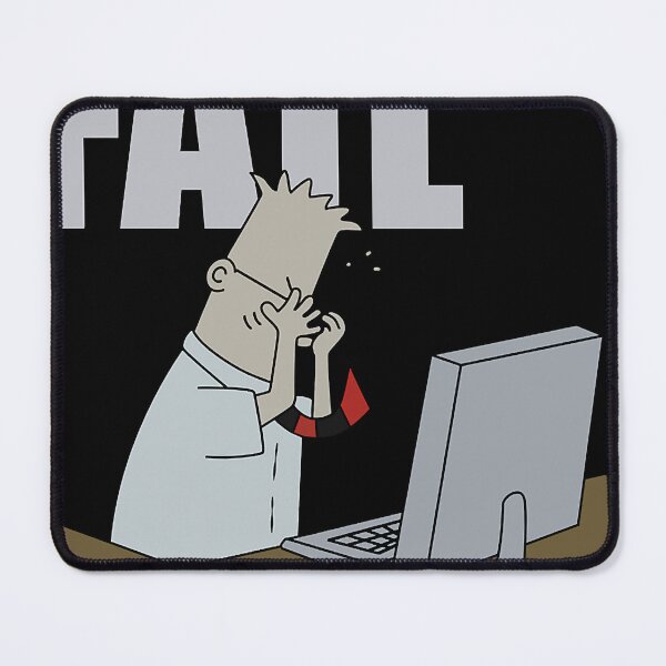 Item preview, Dilbert Mens T Shirt Fail Distraught Dilbert At designed and sold by rexcrai.