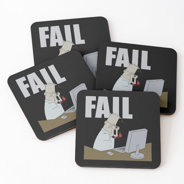 Item preview, Dilbert Mens T Shirt Fail Distraught Dilbert At designed and sold by rexcrai.