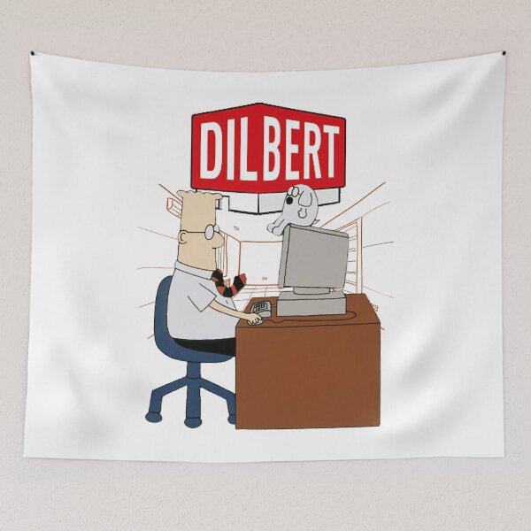 Item preview, Dilbert Office Funny designed and sold by rexcrai.