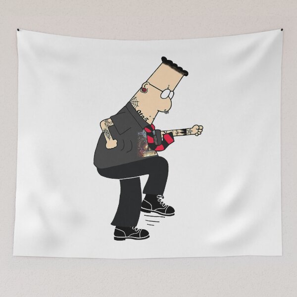 Item preview, Punk Dilbert designed and sold by rexcrai.