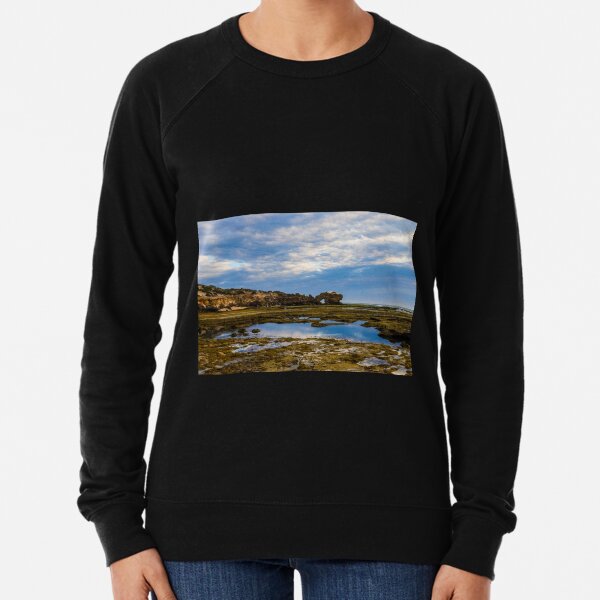 Keyhole Rock, Bridgewater Bay,Blairgowrie, Mornington Peninsula, Victoria, Australia Lightweight Sweatshirt