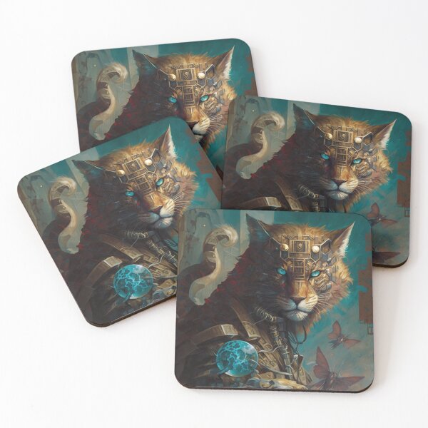 Item preview, Fantastical Felines #AE1BE1BE designed and sold by nixlim.
