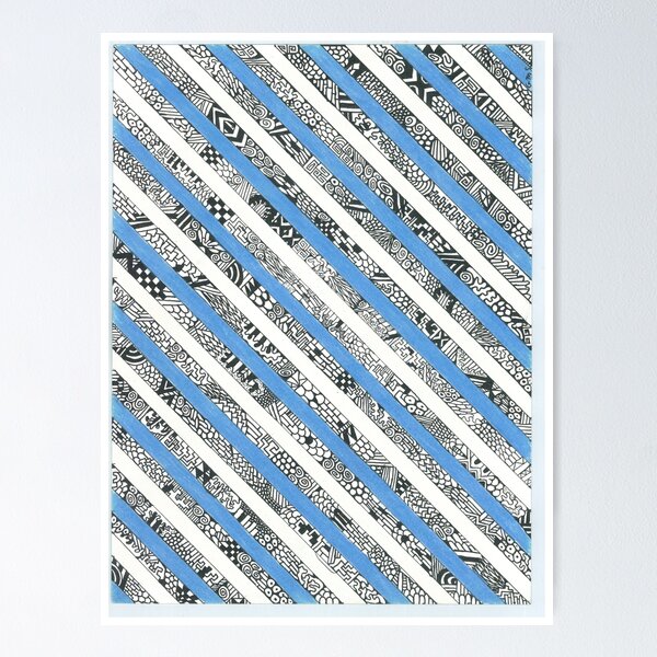 Item preview, Los dibujos abstractos sin título # 8 designed and sold by GabrielMSanford.