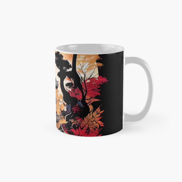 Artikelvorschau, Japanische Architektur Nihon Kenchiku Cherry Blossom Graphic entworfen und verkauft von SpookshowDesign.