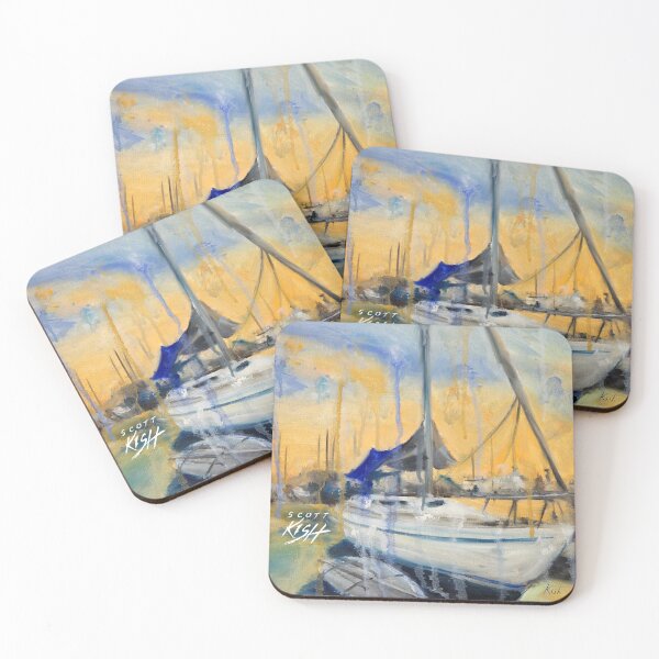Item preview, Sailboat at Sunset Painting by Scott Kish designed and sold by Scott Kish.