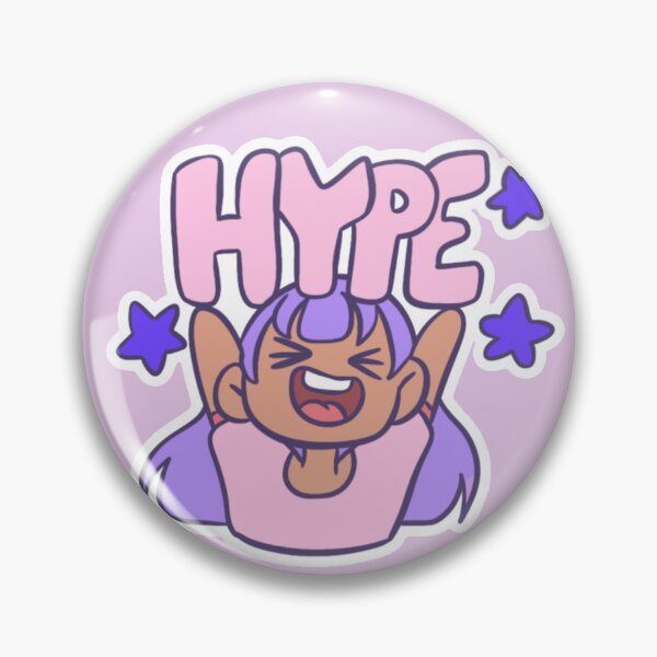 Item preview, Korie's Hype Sticker designed and sold by LadyKorieArt.