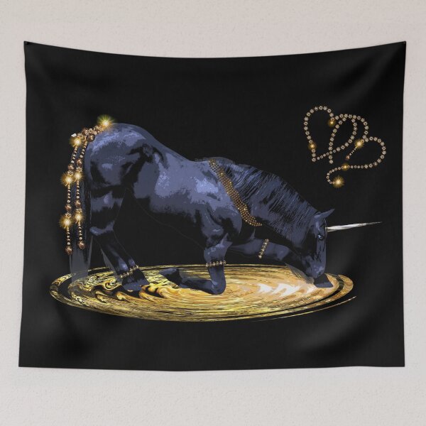 Item preview, Black unicorn designed and sold by Astralia.