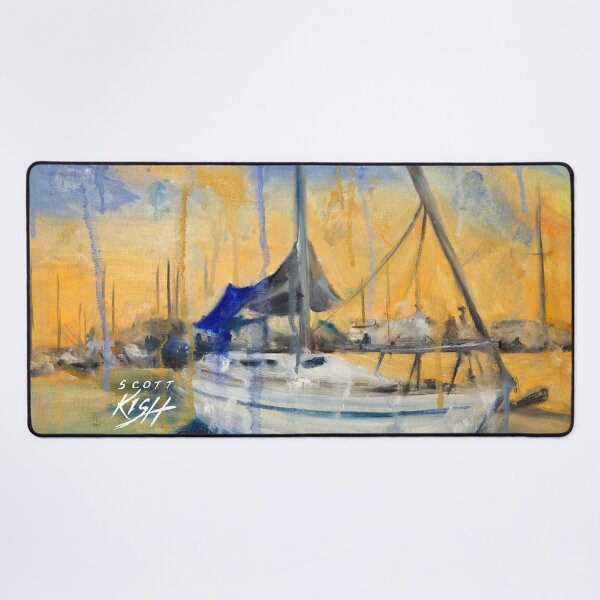 Item preview, Sailboat at Sunset Painting by Scott Kish designed and sold by Scott Kish.