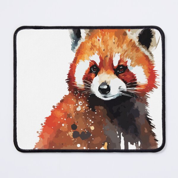 Item preview, A Red Panda in a Modern Watercolor - Boho Spirit Animals designed and sold by GVRDesign.