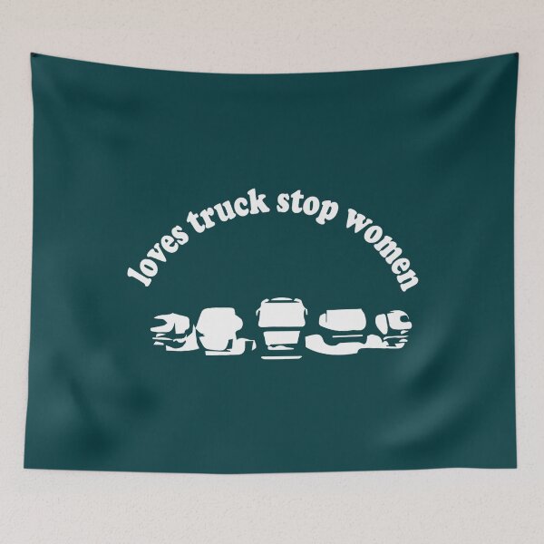 Item preview, funny, love truck stop women   designed and sold by Bergstron.