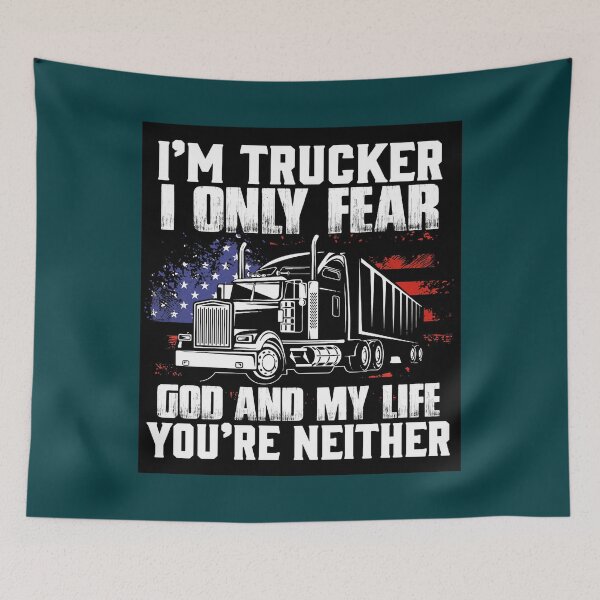 Item preview, I'M TRUCKER   designed and sold by Bergstron.
