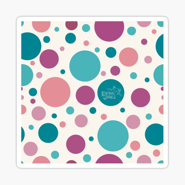 Dot Party Sticker