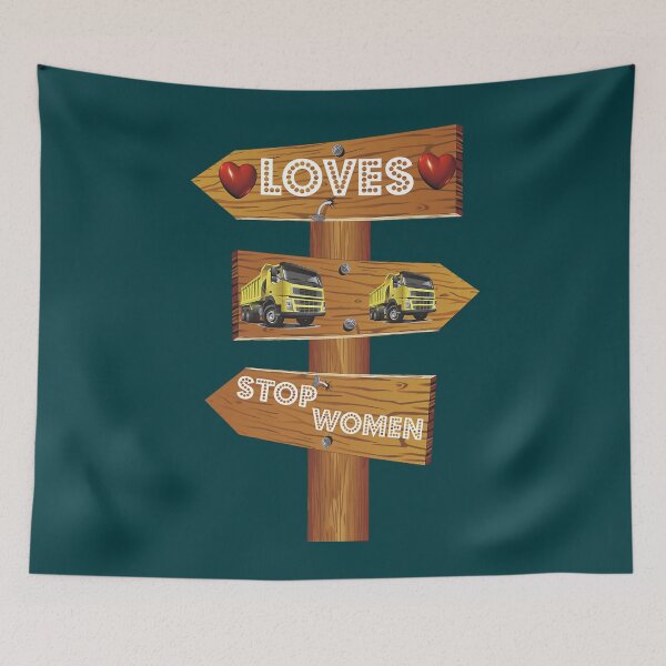 Item preview, loves truck stop women   designed and sold by Bergstron.
