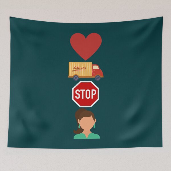 Item preview, Loves Truck Stop Women MINIMALIST GRAPHIC DESIGN   designed and sold by Bergstron.