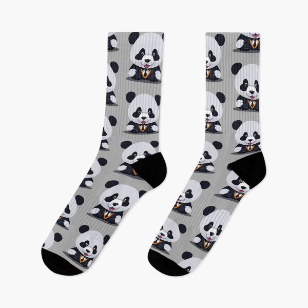 Item preview, Bamboo Executive: A Playful Pop-Art Panda in Business Attire designed and sold by Made-by-Ray.