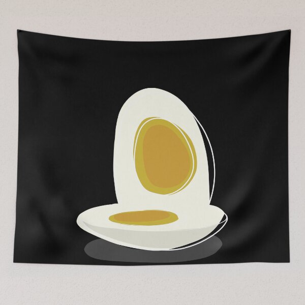 Item preview, Minimalist half eggs designed and sold by anycolorart.