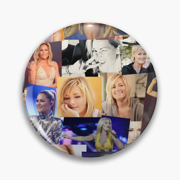 Item preview, Helene Fischer German Singer Photo Collage Pattern  designed and sold by CollageHeaven.