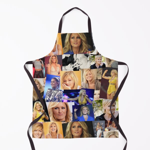 Item preview, Helene Fischer German Singer Photo Collage Pattern designed and sold by CollageHeaven.