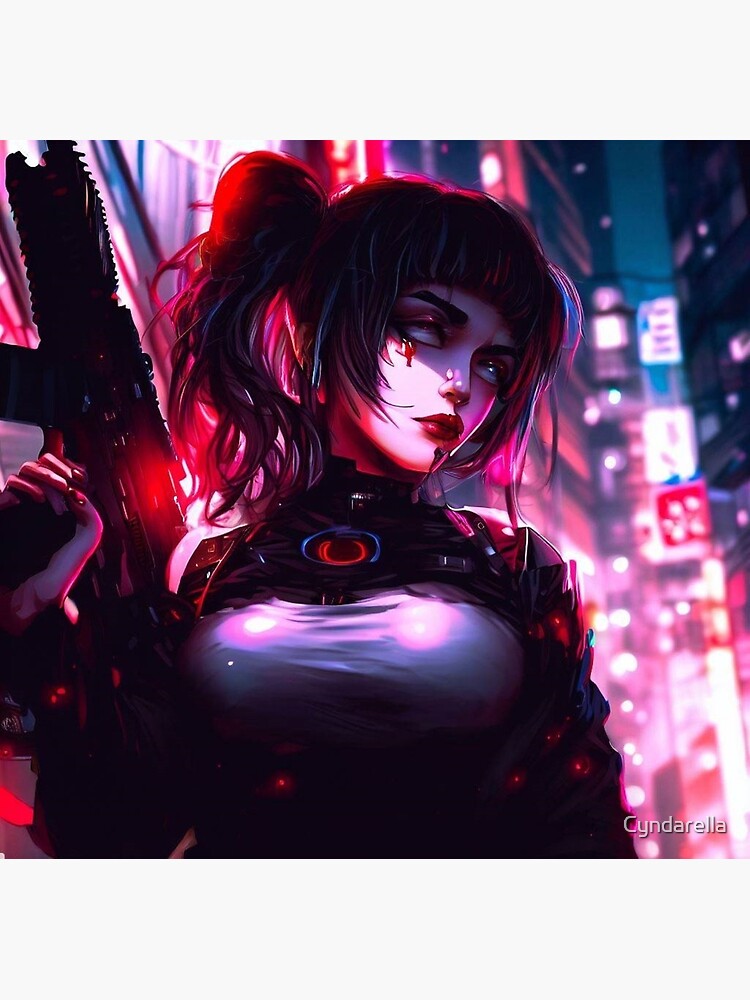 girl, sci-fi suit, cyberpunk cityscape, big boobs 