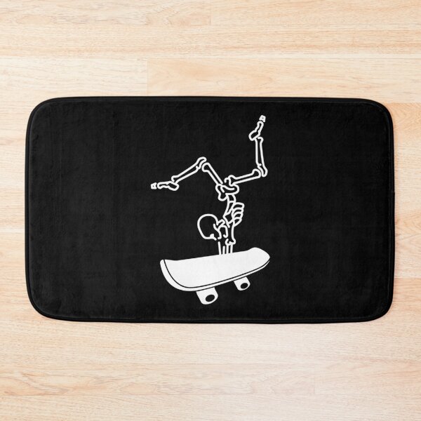 Item preview, Rad In Peace Skateboarding Skeleton Halloween Art designed and sold by Trendy-holland.