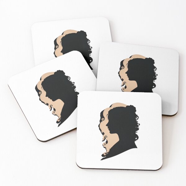 Item preview, black profile picture of a woman. designed and sold by Rim0204.