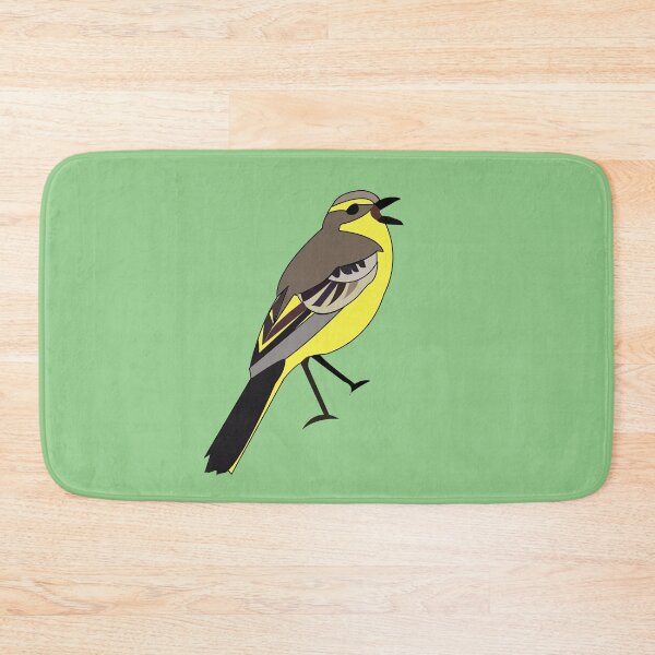 Item preview, Yellow Wagtail Bird designed and sold by Nisha Prabhu.