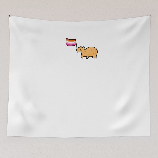 Item preview, lesbian capybara designed and sold by WizardsStokes88.