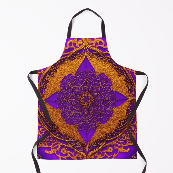 Item preview, Mandala Flower Gold Purple Pink Mandala Purple Pink- Mandalas designed and sold by internlvisions.