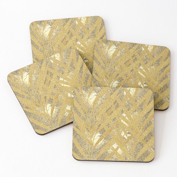 Item preview, Abstract Gold Leaf Pattern designed and sold by calibrit.