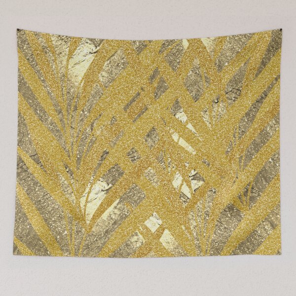 Item preview, Abstract Gold Leaf Pattern designed and sold by calibrit.