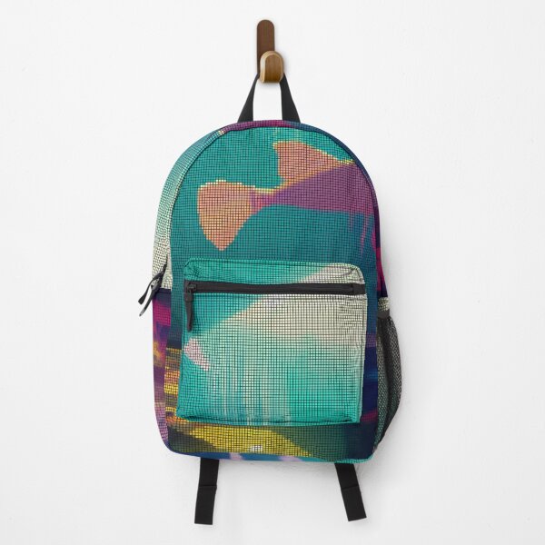 Item preview, Colorful Abstract Molly Fish 8-bit Pixel Art designed and sold by PixelDripped.