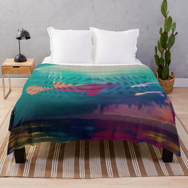 Item preview, Colorful Abstract Molly Fish 8-bit Pixel Art designed and sold by PixelDripped.