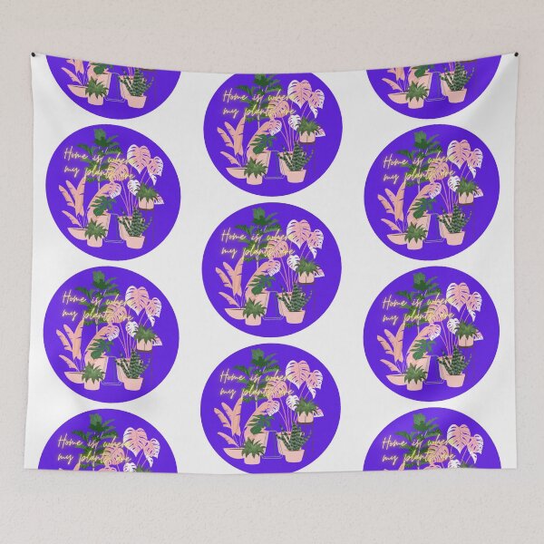 Item preview, Home Is Where The Plants Are designed and sold by princesssomo21.
