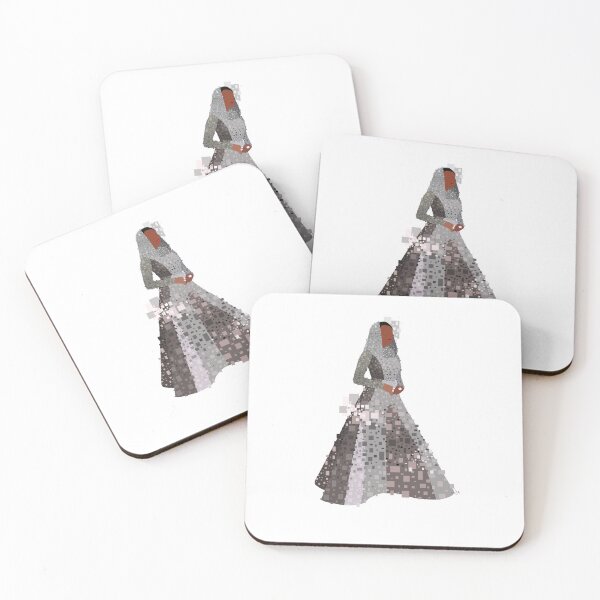 Item preview, Janelle Monae 2020 Oscars Red Carpet Dress Silhouette  designed and sold by Midnightbloodstone.