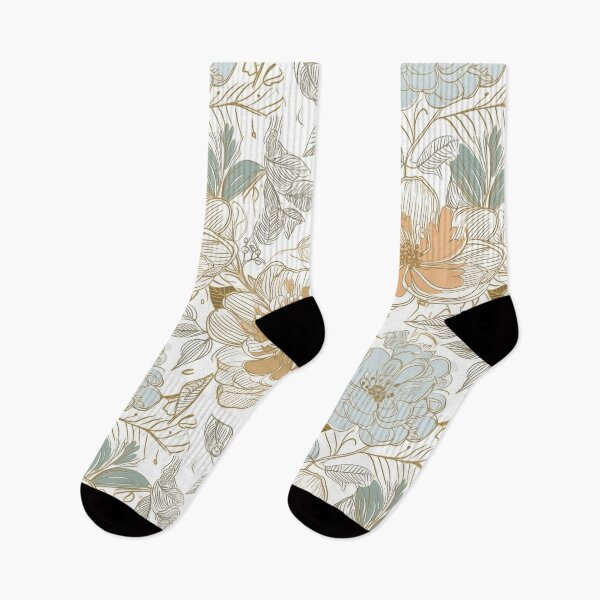 Item preview, Patrón de diseño bohemio minimalista | Tono pastel | flores doradas designed and sold by SimoneAI.