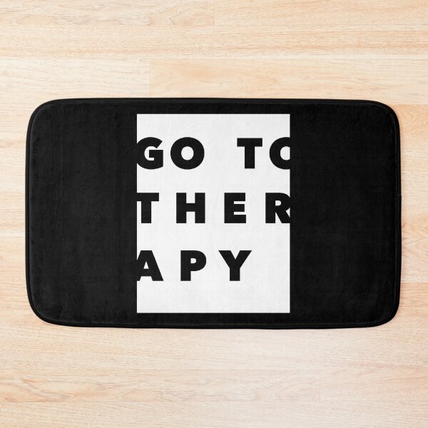 Item preview, Go To Therapy Block Text designed and sold by Not Lost Wanderer Design.