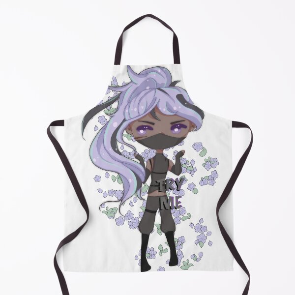 Item preview, Cute anime monster hunter chibi with scar and flowers (Oc Yuric) designed and sold by zanun.