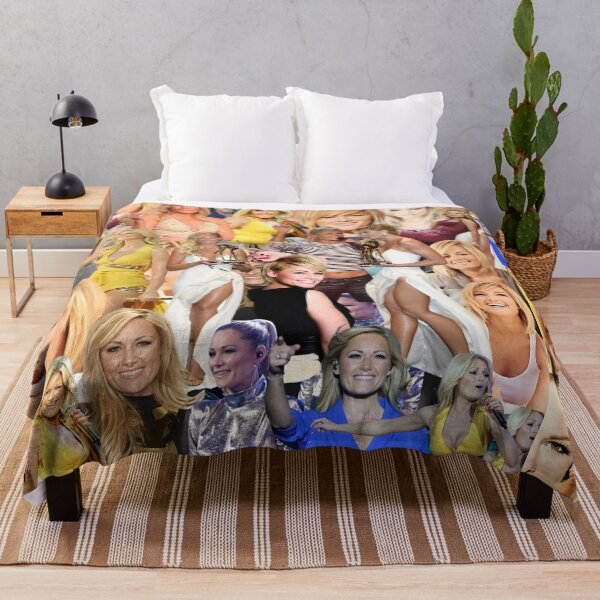 Item preview, Helene Fischer German Singer Abstract Collage Pattern  designed and sold by CollageHeaven.