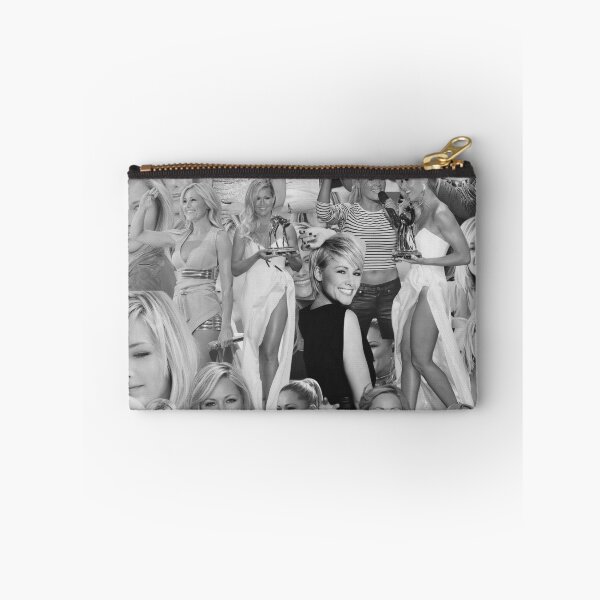 Item preview, Helene Fischer German Singer Black and White Abstract Collage Pattern  designed and sold by CollageHeaven.