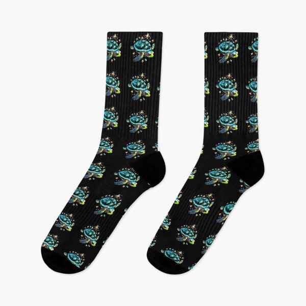 Item preview, Cosmic Companion - Turtle in Space Adventure Art designed and sold by YassCreative.