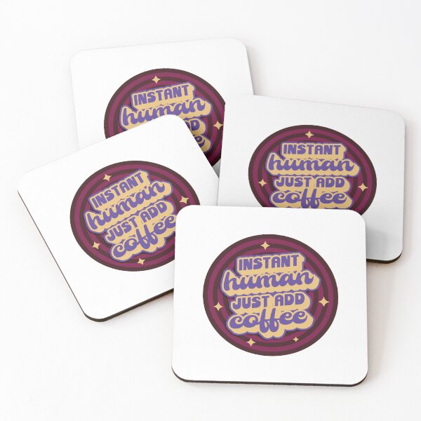 Item preview, Instant human just add coffee designed and sold by TheSimpleSloth.