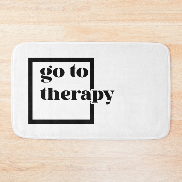 Item preview, Go To Therapy Box Lowercase designed and sold by Not Lost Wanderer Design.